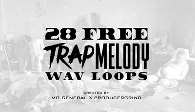28 Free Trap Melody WAV Loops [Free Pack]