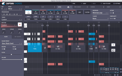 Captain Chords: Advanced Chord Progression Generator VST