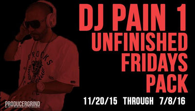 DJ Pain 1 Unfinished Friday Loop & Sample Pack (Nov 21- Jul 8) [Free Download]