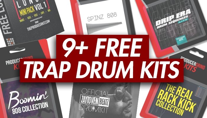 kim Bedøvelsesmiddel evig The 9 Best Free Drum Kits For Making Trap Beats (2022 Updated) –  ProducerGrind