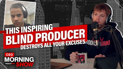 This Blind Music Producer DESTROYS Any Excuses You Have!