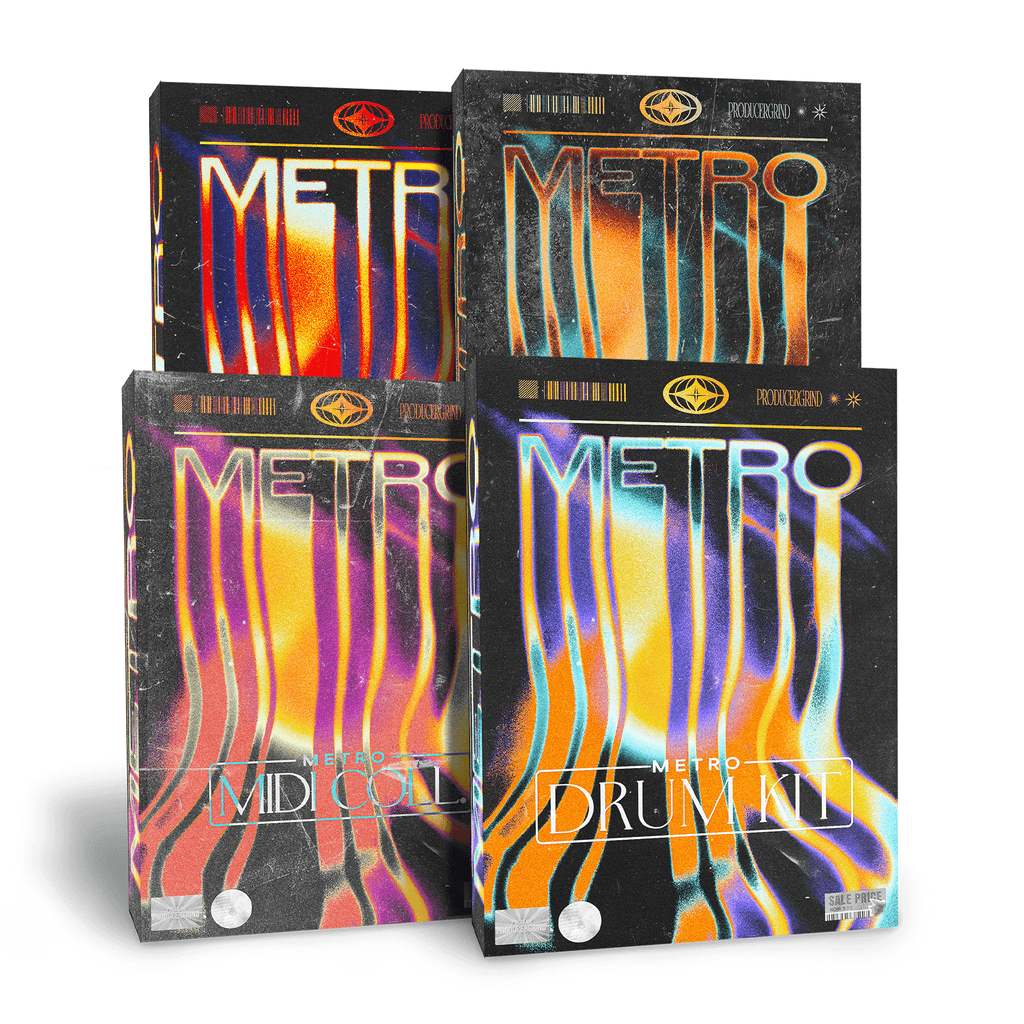 METRO Drum Kit, Samples & MIDI Bundle - ProducerGrind