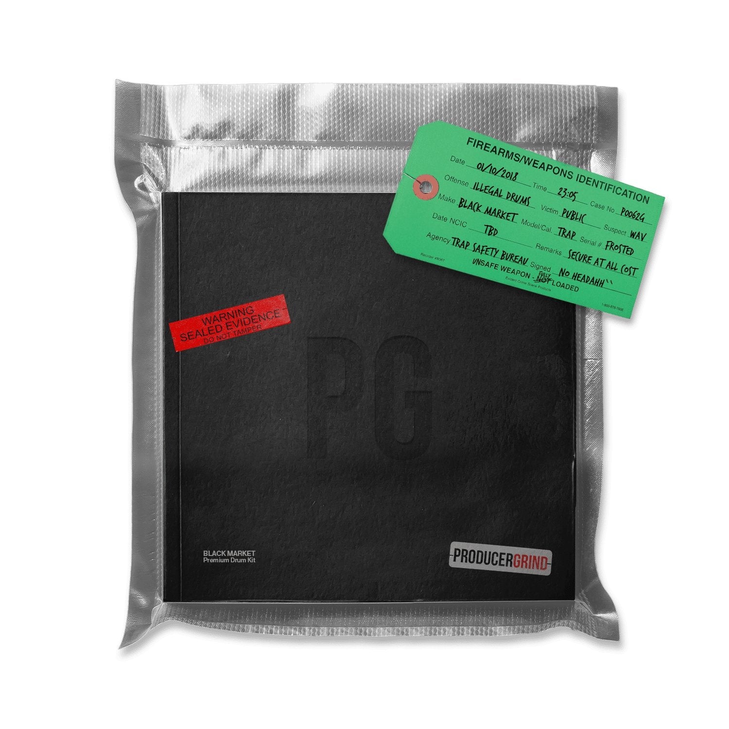 BLACK MARKET Premium Trap Drum Kit | Producergrind