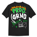 Clipper T-Shirt - Green/Black - ProducerGrind