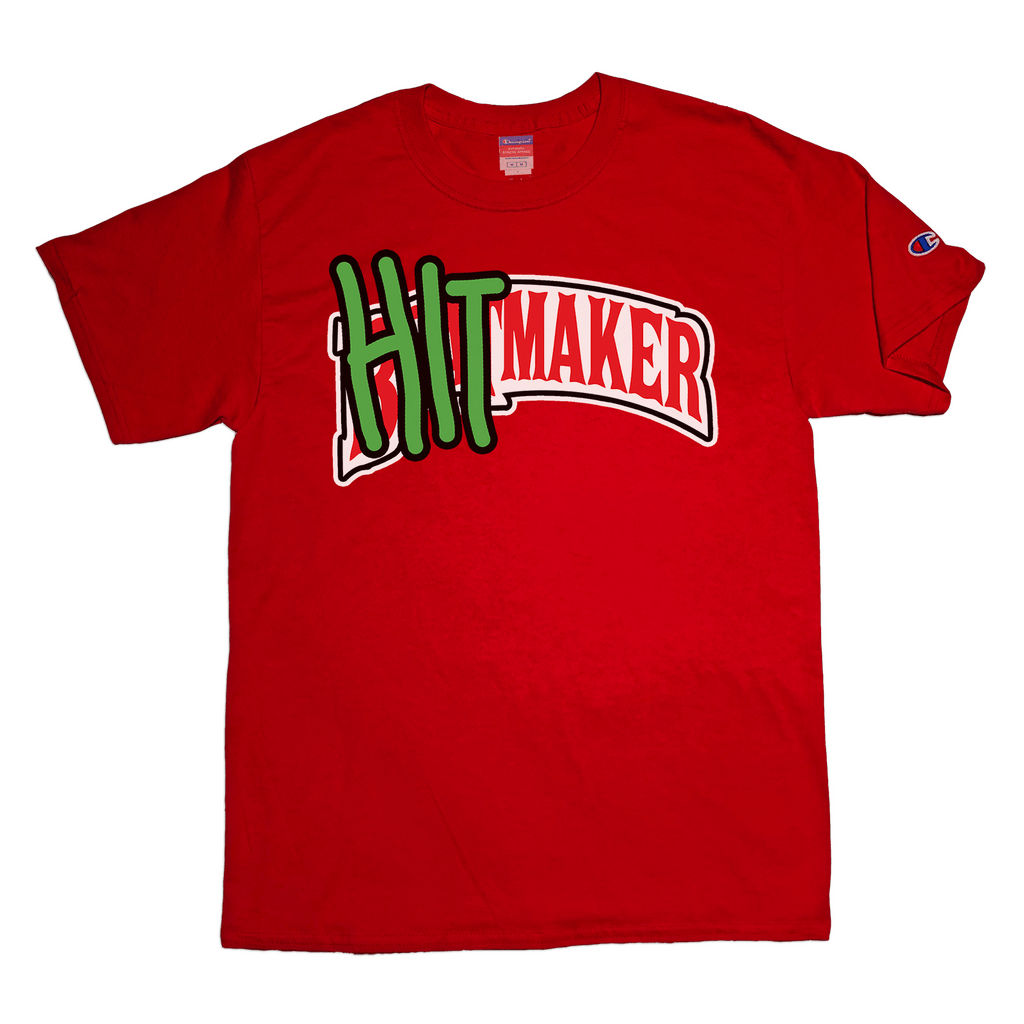 HITMAKER T-Shirt (Red) - ProducerGrind